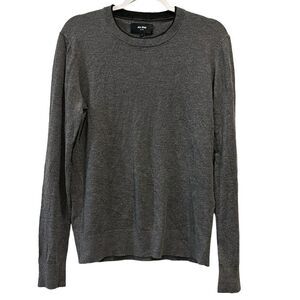 Men’s Jack Spade Gray Wool Blend Crewneck Sweater Small Luxury​​​​​​​​